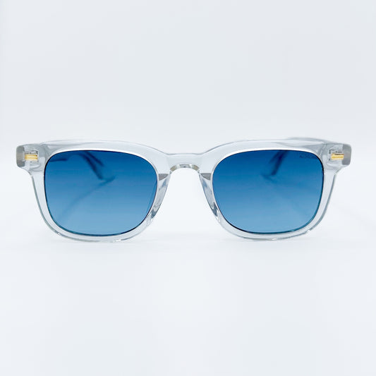 Lentes Cuadrados Transparentes con lente Azul para el día y la noche Yelō