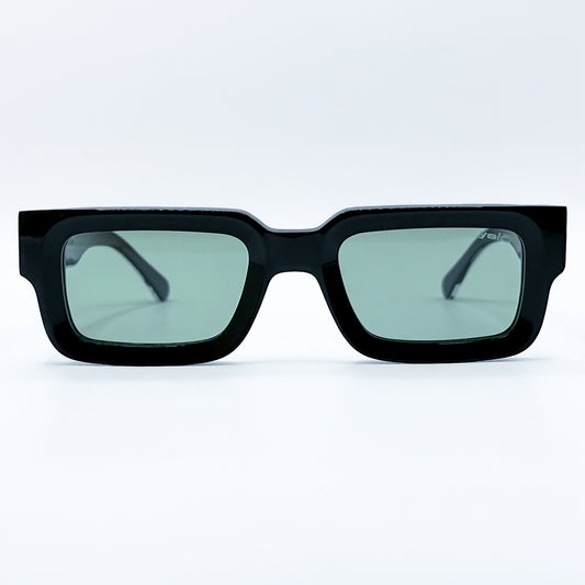 Lentes rectangulares verdes, Lentes Yelō